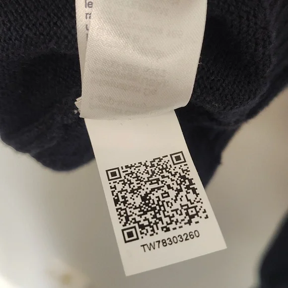 Tommy Hilfiger Navy Blue Fair Aisle Flag Cotton Crewneck Sweater - Picture 11 of 13